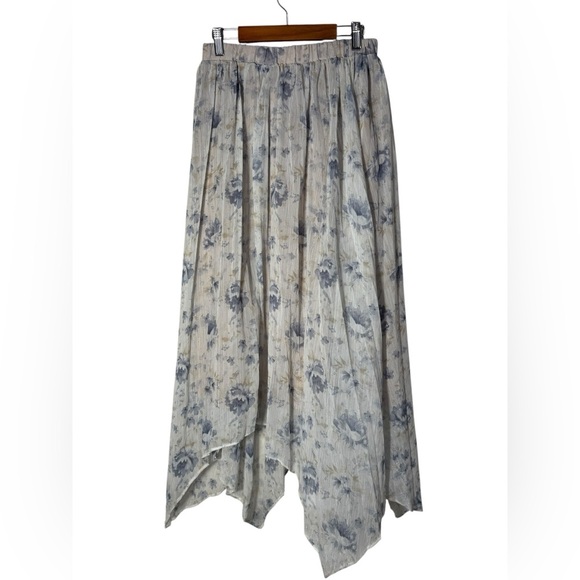 Anthropologie En Saison Pleated Floral kika Skirt size small - Picture 5 of 13